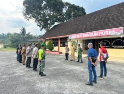 Polsek Bangun Purba Bersama Muspika Lakukan Pengecekan Lokasi yang Diduga Menjadi Tempat Judi Dadu Putar