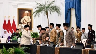 Presiden Prabowo Subianto Gelar Pertemuan Silaturahmi dengan Pimpinan Ormas Islam, Tokoh Agama, dan Pimpinan Pondok Pesantren