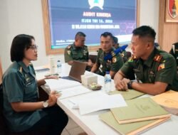 Korem 081/DSJ Terima Audit Kinerja Itjen TNI