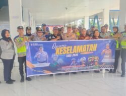 Satlantas Polresta Deli Serdang gelar Ramp Check Angkutan Umum dalam Ops Keselamatan Toba 2026