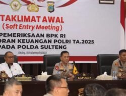 Kapolda Sulteng Buka Entry Meeting Pemeriksaan Laporan Keuangan T. A 2025 oleh BPK RI