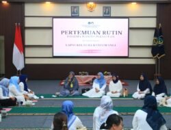Sambut Ramadhan dengan Hati Bersih, DWP Lapas Banyuwangi Gelar Pengajian dan Do’a Bersama