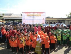 Tanamkan Cinta Polri Sejak Dini, Kapolda Bengkulu Ajak Murid TK Berinteraksi di Mapolda