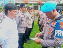 Perkuat Disiplin Personel Polri, Kabidpropam Polda Bali Gelar Ops Gaktiblin di Polres Tabanan