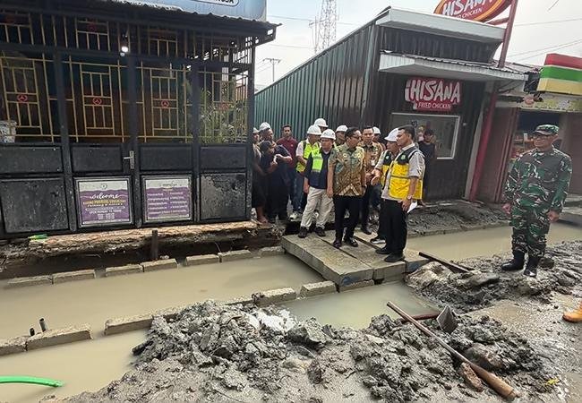 Dulu Langganan Banjir, Jalan dan Drainase di Gaperta Kini Dibenahi Pemko Medan